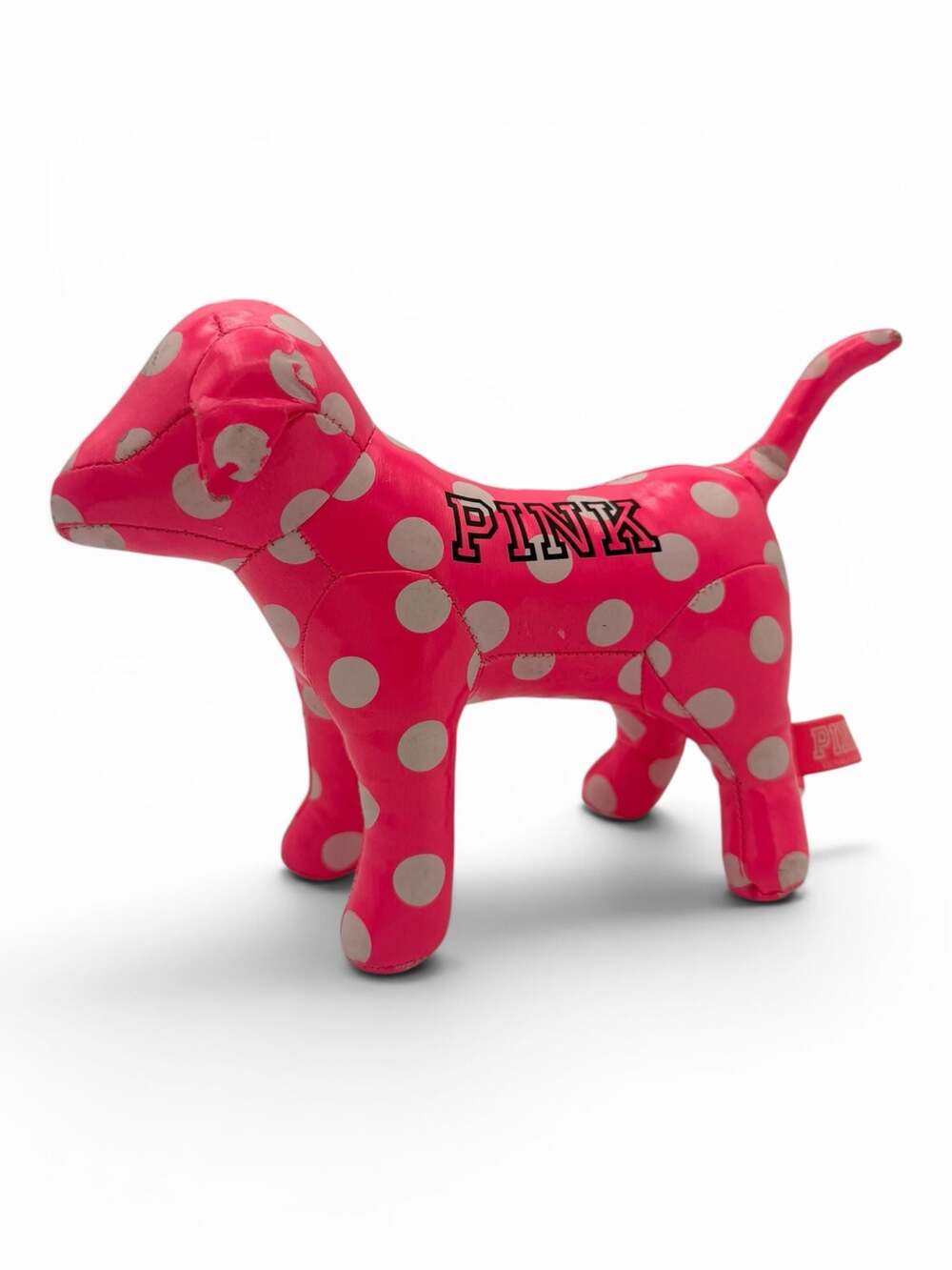 Victoria's Secret PINK Polka Dot Plush Dog Toy